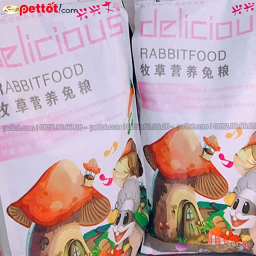 Thức ăn cho thỏ kiểng – Delicious Rabbit Food