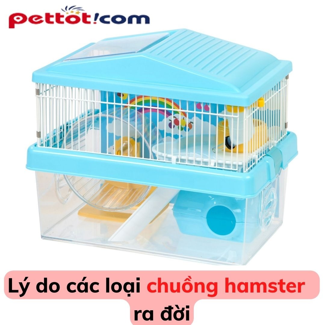 Lý do các loại chuồng hamster giá rẻ ra đời