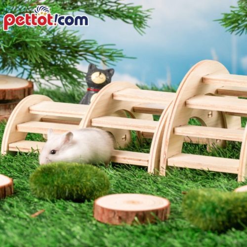 Nhà gỗ đồ chơi cho hamster Đẹp| Bền | 1 tầng, 2 tầng | Nhiều mẫu mã