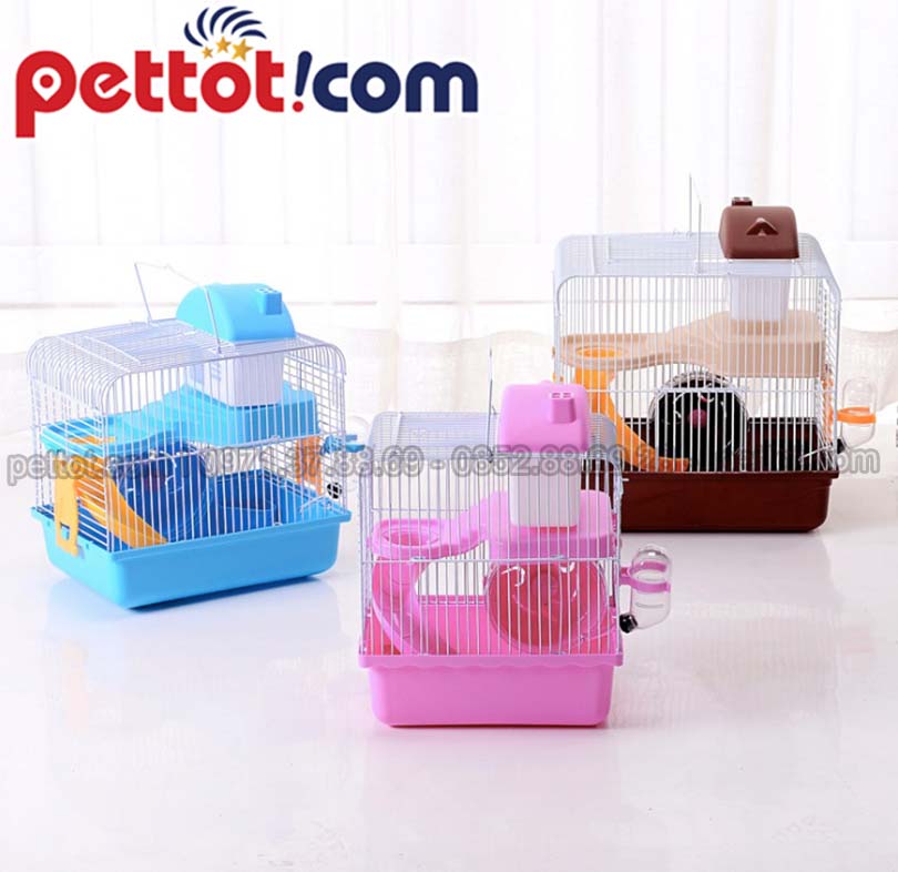 Lồng Hamster 2 tầng 23*17*30cm