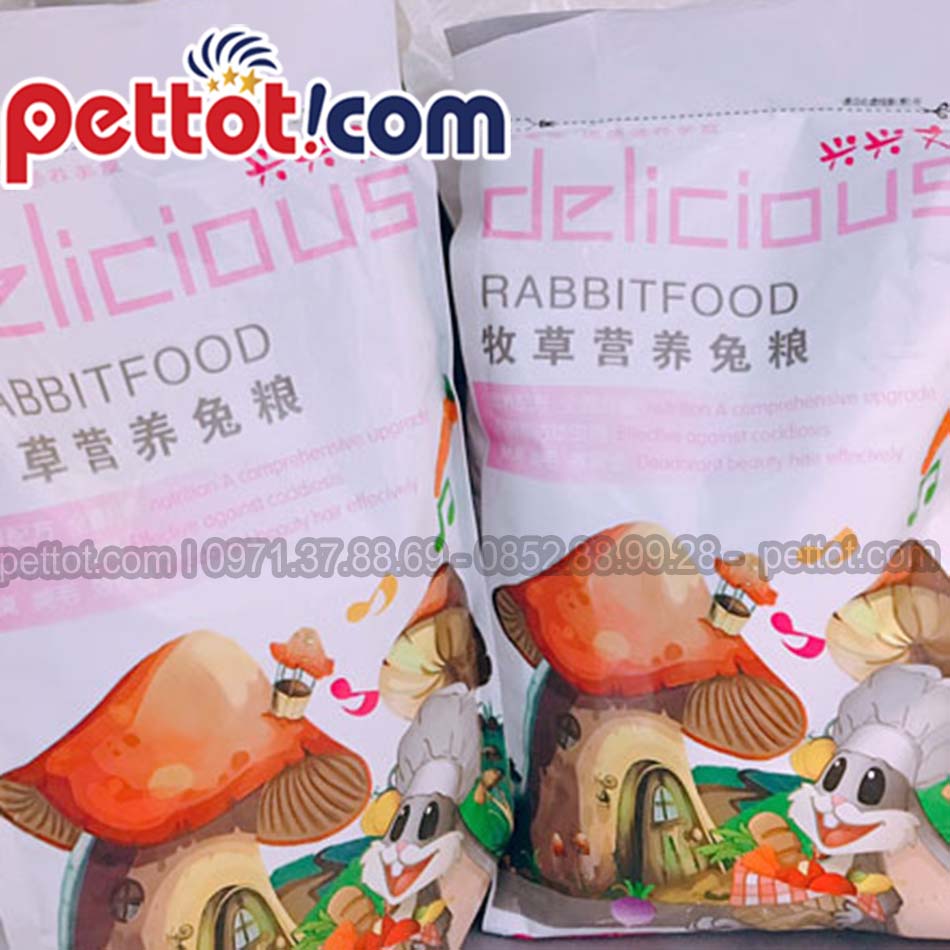 Viên nén Delicious Rabbit Food tại Pettot