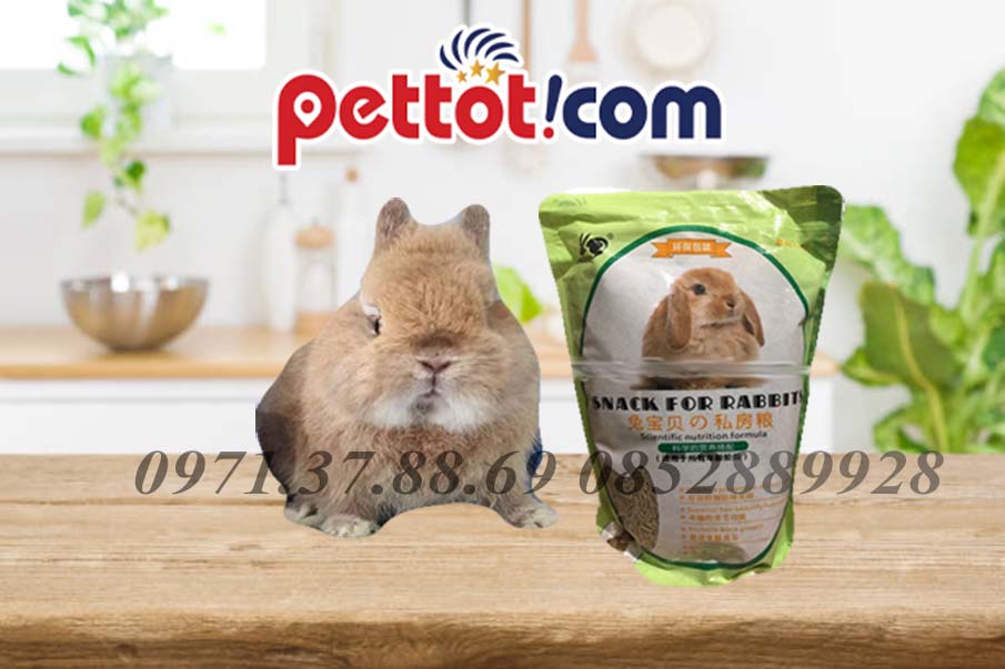Viên nén Snack For Rabbit tại Pettot